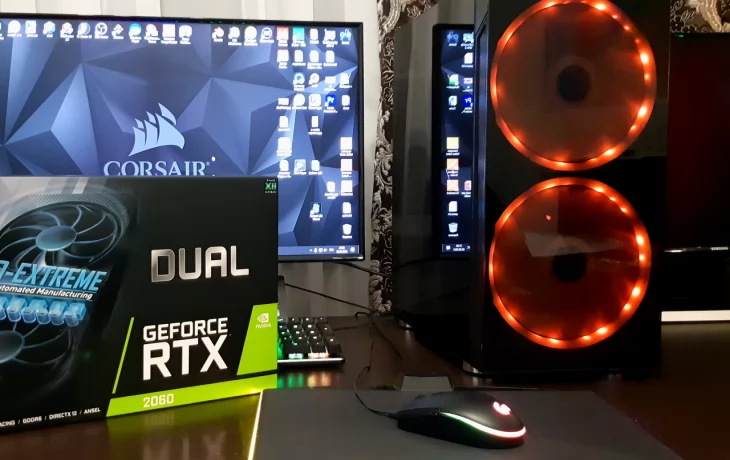 Игровой компьютер с RTX 2060, 32GB озу, Intel Xeon 0